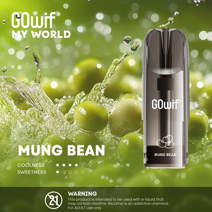 正品冰熊Zgar X GOwif扩容款烟弹超大容量3.5ml单颗装--多口味可选,三颗起售