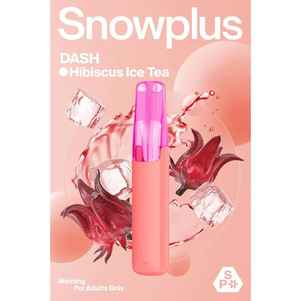 正品雪加鸭嘴兽Snowplus DASH经典一次性电子烟海外版