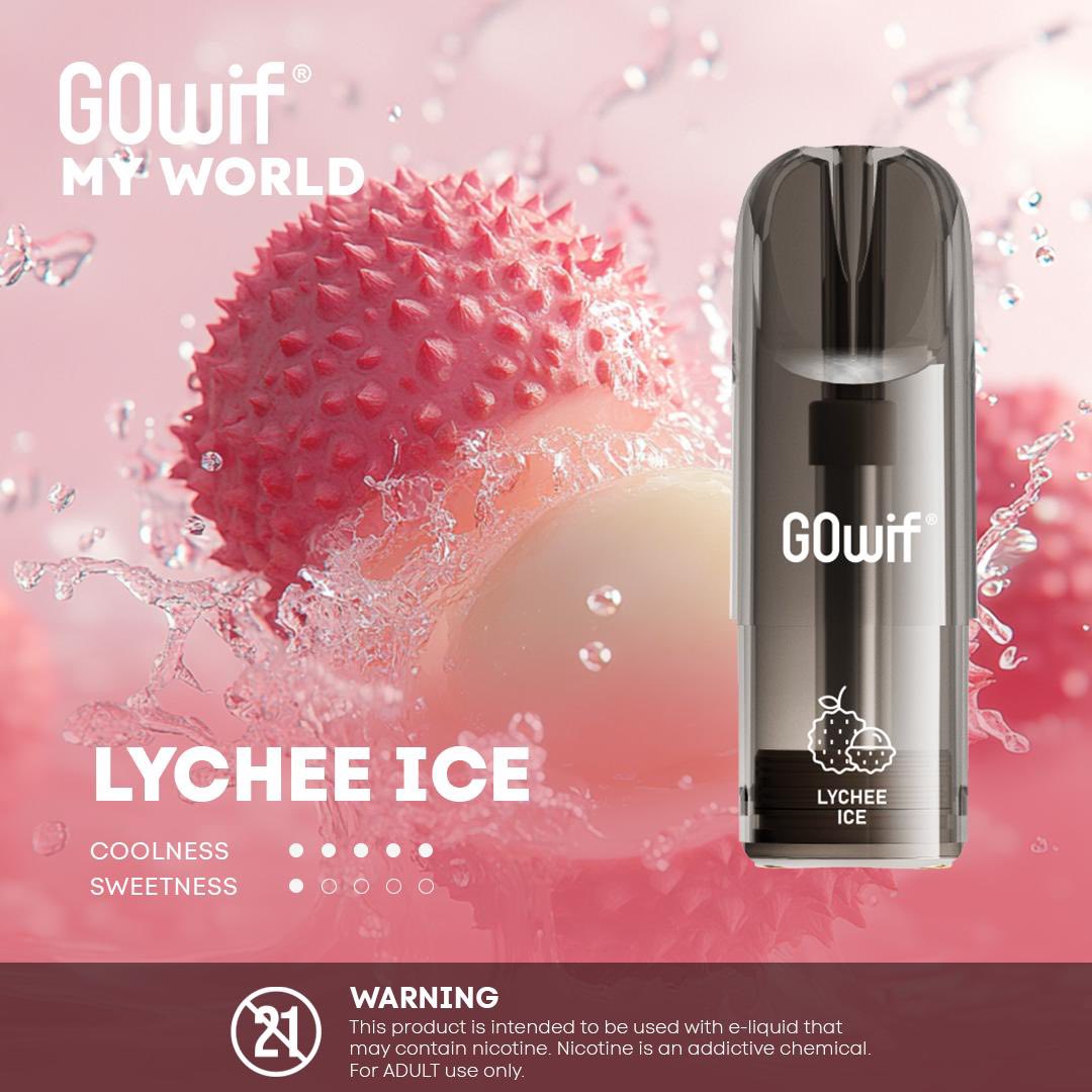 正品冰熊Zgar X GOwif扩容款烟弹超大容量3.5ml单颗装--多口味可选,三颗起售