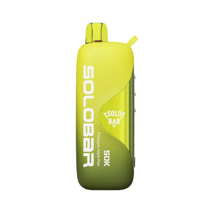 正品SOLOBAR 50000口索罗超大容量50K尼古丁/甜度/冰度可调节双输出模式一次性电子烟-多口味可选