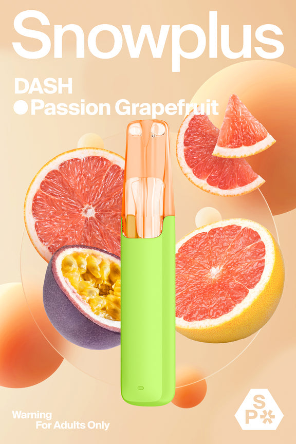 正品雪加鸭嘴兽Snowplus DASH经典一次性电子烟海外版