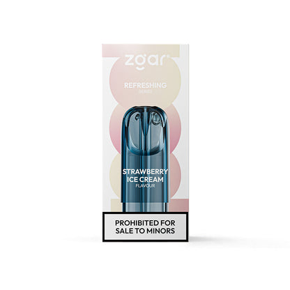 正品冰熊真格Zgar 烟弹POD 6S大容量3.0ML(悦刻4/5/6/7代杆通用) 口味任选，三颗起售