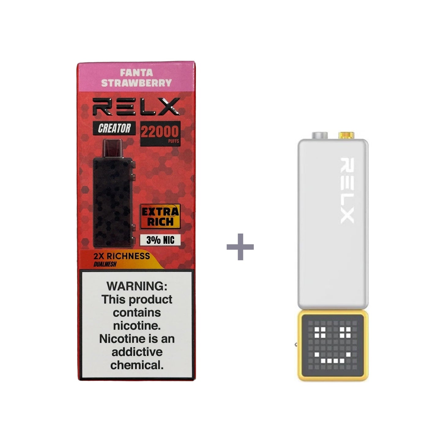 正品悦刻积木乐高RELX Creator  22000口烟弹/套装-多口味可选 (一代/二代杆弹通用）