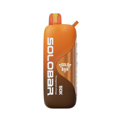正品SOLOBAR 50000口索罗超大容量50K尼古丁/甜度/冰度可调节双输出模式一次性电子烟-多口味可选
