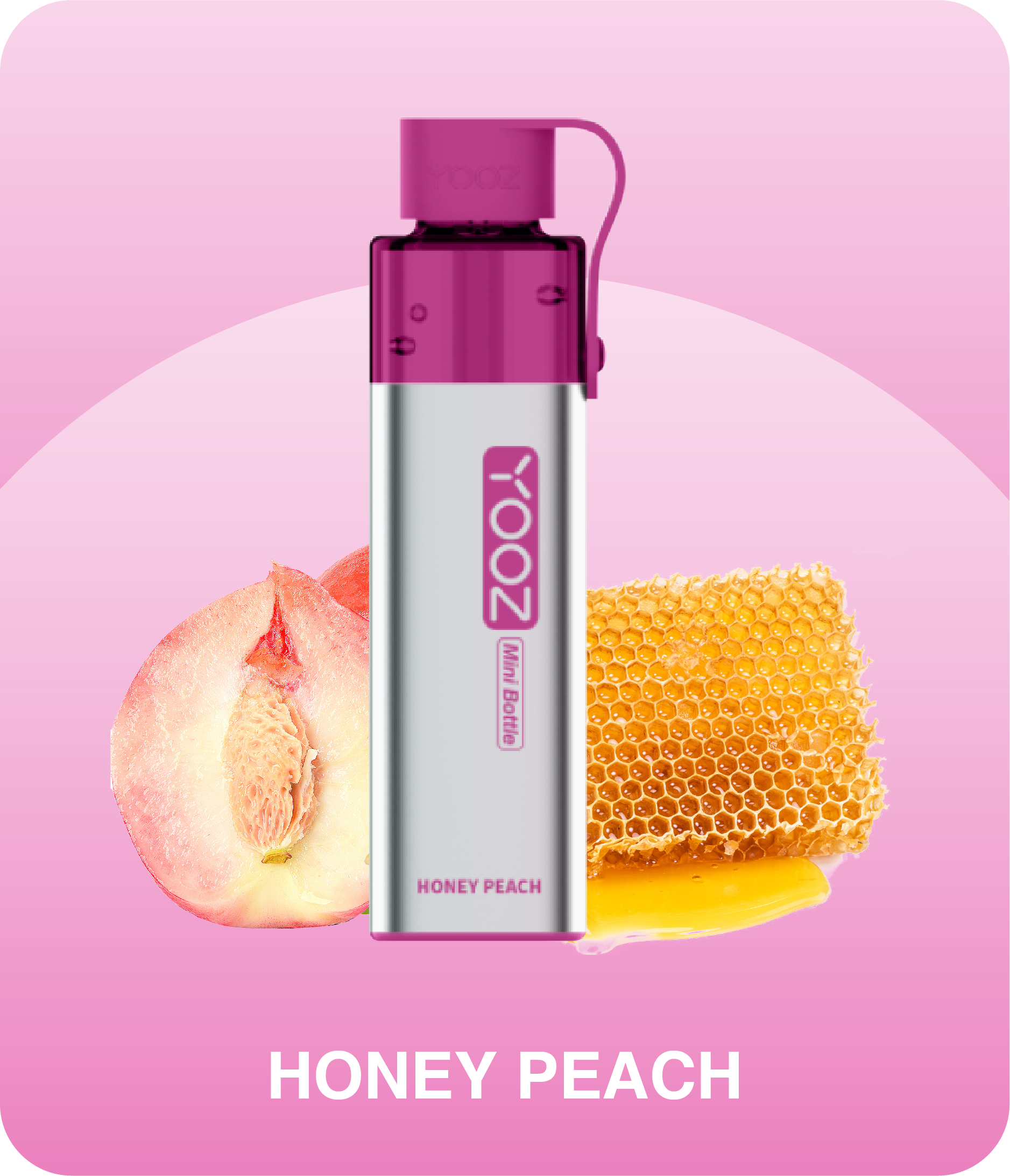 正品柚子MINI BOTTLE带食品级硅胶嘴帽4000口YOOZ一次性电子烟-多口味可选