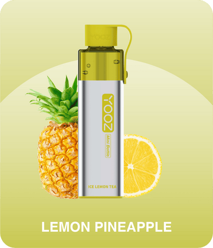 正品柚子MINI BOTTLE带食品级硅胶嘴帽4000口YOOZ一次性电子烟-多口味可选