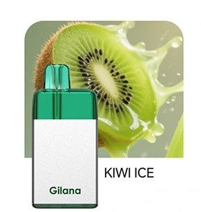 正品吉拉娜冰立方 Gilana Ice Cube 7000口劲爽冰感系列三色指示灯电量显示可视化油仓一次性电子烟-多口味可选