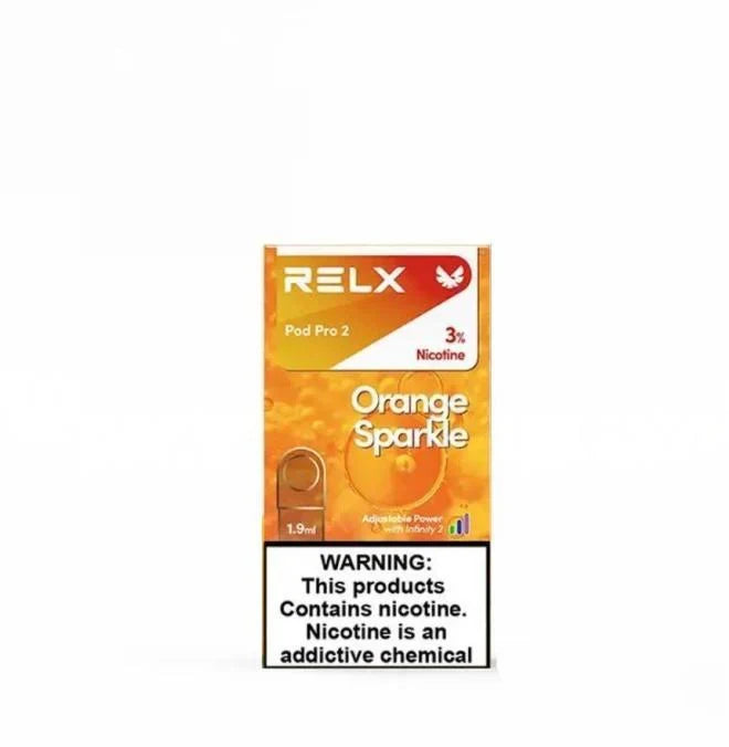 RELX Pod Pro 2 橘子汽水口味烟弹