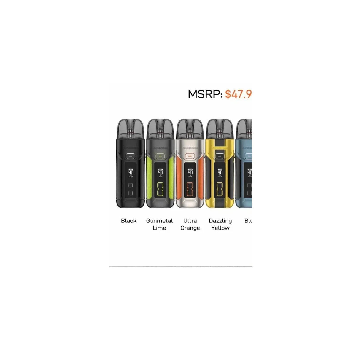 VAPORESSO LUXE X PRO 产品细节图 1