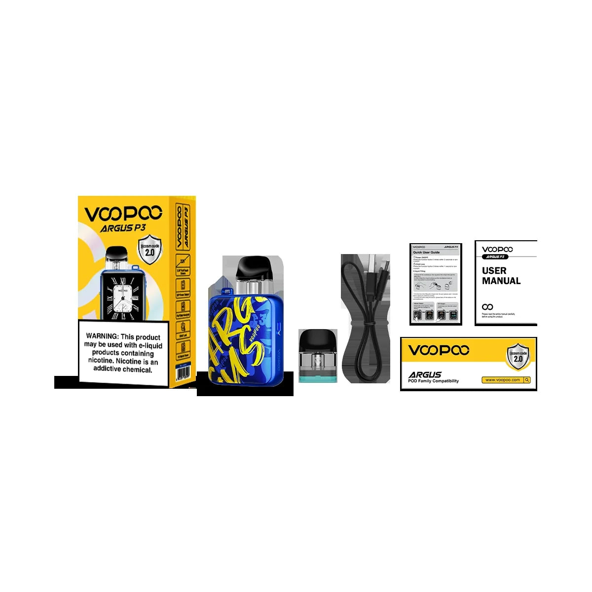 VOOPOO ARGUS P3 官方产品图 2